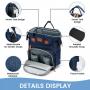 LOVEVOOK Factory Wholesale Baby Diaper bag with Changing Station Pad with USB Port Multifunction Quilted Mommy Diaper Bags 2023