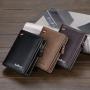 OEW175 Men's Mini Wallet Portable Zipper Short Wallet Multicard High Quality Designer Mens Wallet PU Coin Purse
