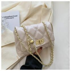 Korean Ladies Hand Bag Handbags Diamond Lattice Shoulder Bag Handbag Casual Fashion Women Bags Pu Bolsosparamujeres CY74311