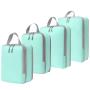 XL009-4 Foldable Travel Bag Four Pieces Travel Organizer Set 6 Colors Accept Customized Logo Durable Essentials for Travelling