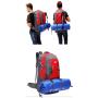 Custom Logo Climbing Travel Rucksack Sports Camping Hiking Backpack School Bag Pack For Male Men's Outdoor Backpack