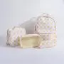 Keymay Custom All Over Printing Rainbow Checkered Belt Bag for Women Crossbody Waist Bag with Adjust Strap Stylish fanny pack