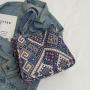 Canvas Large Capacity Tote Bag Women'S New Fashion Ethnic Style Carrying Mommy Bag Student Class Shoulder Bag
