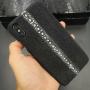 Celulares Trendy Luxury Guangzhou Shockproof Stingray Skin Leather Phone Cases Cover For Iphone15 12 11 13 14 Pro Max