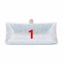 Factory wholesale hollow rectangle rhinestone shoulder bags ladies party handbags custom luxury crystal bag clutch evening bags