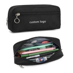 Gelory Large Capacity Pen Case Office College School Simple Stationery Organizer Bag Pencil Pouch for Teens Girls Adults