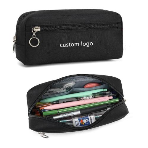 Gelory Large Capacity Pen Case Office College School Simple Stationery Organizer Bag Pencil Pouch for Teens Girls Adults