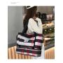 ZF184 New Leisure Travel Bag Outdoor Sports Large Capacity Shoulder Bag Extended Fashion Fitness Bag Oxford Cloth Wear-resistant