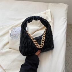 2023 Hot pu leather shoulder fur tote ladies purses and handbags bag women's handbag
