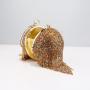 Hot selling women's tassel handbag spherical evening bag