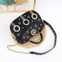 2024 fashion handbags for women tassel and rivet saddle bag for girls punk crossbody ladies bag quality chain shoulder bags 26cm