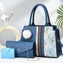 Factory Direct Wholesale Sac A Main Femme Handbag 2023 Printed Cross Body Bag 2Pcs Handbags For Women