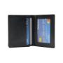 Wholesale 2-Sided PU Leather Business Card Name Card Holder Wallet Case For Men And Women With ID Card Window