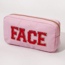 Hot Sale DIY New Products Medium Size Waterproof  Nylon Pouch With Zipper Best Bridesmaid Gifts Women Makeup Bag Organizers