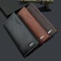 Large Capacity Men Card Holder Wallet Pure Color Slim Wallet For Men  Hold By Hand Man Wallet carteras mujer