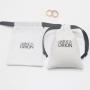 Custom Logo Printing Cotton Linen Drawstring Pouch Small White Muslin Cotton Cosmetic Gift Jewelry Packaging Bag