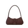 Personalized French women's bags 2024 summer new luxury handbags for women simple pure color armpit bag female shoulder bag