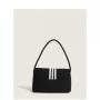 2024 New Fashion Color Contrast Striped Nylon Underarm Shoulder Crossbody Bag Bag