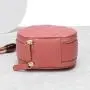 2024 Custom Embroidery Genuine Leather Round Handbag For Women Ladies Luxury Bag