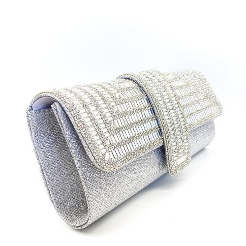 HR335 New Party Dinner Clutch Bag Shiny Handheld Evening Suit Bag Ladies Luxury Diamond Embedding Banquet Crossbody Shoulder Bag