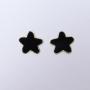 Keymay Custom High Quality Lightweight Multicolor Gold Glitter Self-Adhesive Chenille Embroidery Patches Chenille Star Patch