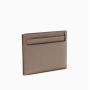 Nicely done genuine leather credit card holder with logo deboss Card wallet in leather
