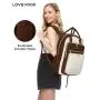 LOVEVOOK 15.6 Inch Laptop Backpack for Women Large Capacity Work Back pack Purse Waterproof Travel Day Pack for Teacher Nurse
