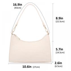 New elegant ladies Small Shoulder Bag Handbags Women Clutch Purse Solid Zipper Fashion Messenger Bag for Dating Party Shopping