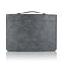 Zippered Padfolio Portfolio Binder Leather Organizer Interview Resume Document Holder Organizer Large Capacity