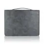 Zippered Padfolio Portfolio Binder Leather Organizer Interview Resume Document Holder Organizer Large Capacity