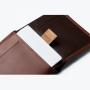 Luxury full grain leather slim bofild money wallet with back pocket rfid blocking for men