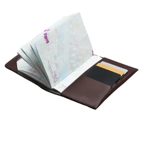 simple passport cover leather card holder purse passport holder