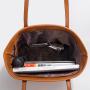 2024 new three-piece set of women's fashion simple shoulder bag large capacity solid color handbag