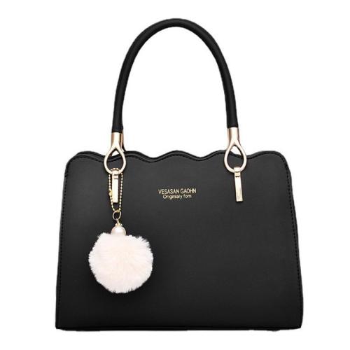 XL123 Pure Colours Crossbody Bag For Women Shoulder Bag Luxury PU Leather Handbag With Stylish Pendant Ladies Tote Bag