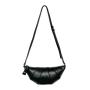 Wholesale New Korean Shoulder Messenger Bag High Quality Cute Dumpling Bag PU Leather Moon Bag