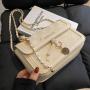 2023 New Pu Women Fashion Handbags Metal Chain Quality Designer Shoulder Bags Printing Wholesale Women Handbags