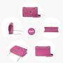 LOVEVOOK OEM ODM Wholesale Women Quilted Crossbody Leather Shoulder Purses With Chain Strap Stylish Clutch Purse Bags For Ladies