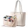 LOVEVOOK 2020 NEW HOT SALE fashion pu leather  three-piece tote handbags Delicate design free customization handbags for women