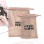 Hot Sale Custom Logo Printing Nylon Mesh Net Drawstring Bag For Soap Gift Sunglasses Packaging