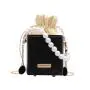 tasch Fashion Handbags Designer Shoulder Bags Korean Version Pearl Chain Change Mobile Phone Bag Fashion Chain Shoulder Bag