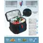 Wholesale 26L Sucipi lightweight lunch bags large Double Deck Cooler Bag Work Beach Camping Picnic insulated cooler backpack bag