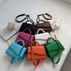 2024 New Stone Pattern Crossbody Women's Bag Casual Japanese and Korean Simple Pure Small Bag Wholesale Handbags Made In China