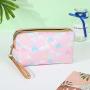 KBW435  New Color Clash Ladies Cosmetic Bag 2023 Fashion Portable Travel Cosmetics Toiletries Bag Love Handbag For Women