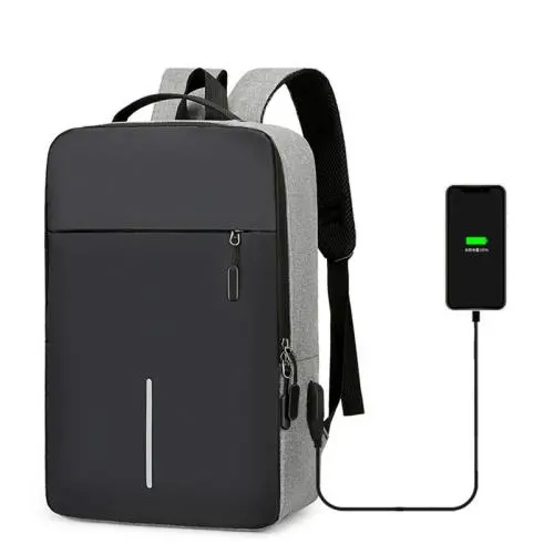 KBW738 Hot Selling USB Charging Shoulder Laptop Men Business Backpack Computer Bag Waterproof Travel Backpack Customized Logo