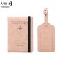 ZR367 New RFID Passport Holder Luggage Tag ID Passport Cover Label Plate Multifunctional Travel Passport Bag Set Travel