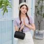 Wholesale Korean ladies small women bags embroidered diamond pillow shoulder bag 2024 new niche cylinder handbag