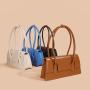 2024 Vintage Design Ladies Shoulder Bags Luxury Pu Leather Handbags Fashion Large Capacity Tote Bag For Women