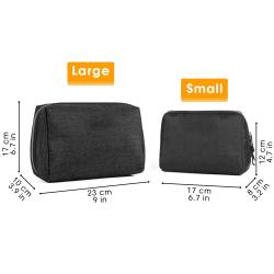 HIGH QUALITY Makeup Bag Zipper Pouch Travel Cosmetic Organizer for Women and Girls