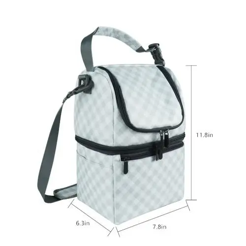 2024 Leakproof Insulated Picnic Multi-Function Breastmilk Cooler Bag Lunch Bag Fit as Wine Carrier or for Milk Bottles