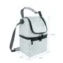 2024 Leakproof Insulated Picnic Multi-Function Breastmilk Cooler Bag Lunch Bag Fit as Wine Carrier or for Milk Bottles